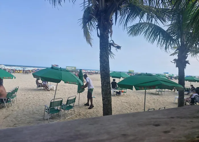 Linda Kitnet Na Praia Da Aviacao Praia Grande Sp